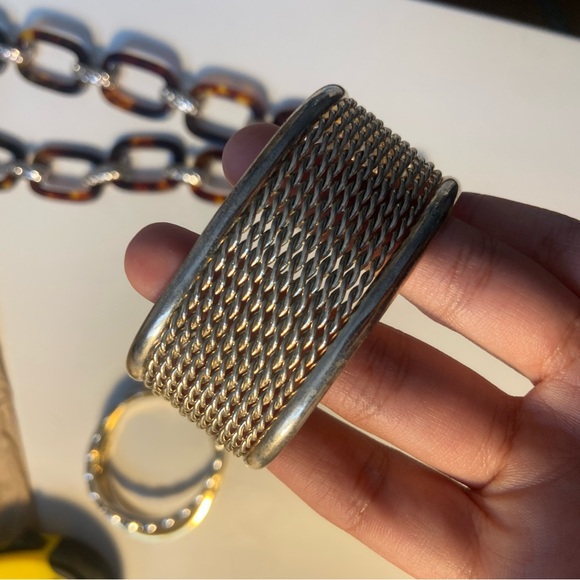 Chic Silver and Gold Bracelet Collection/Stack - Picture 10 of 12